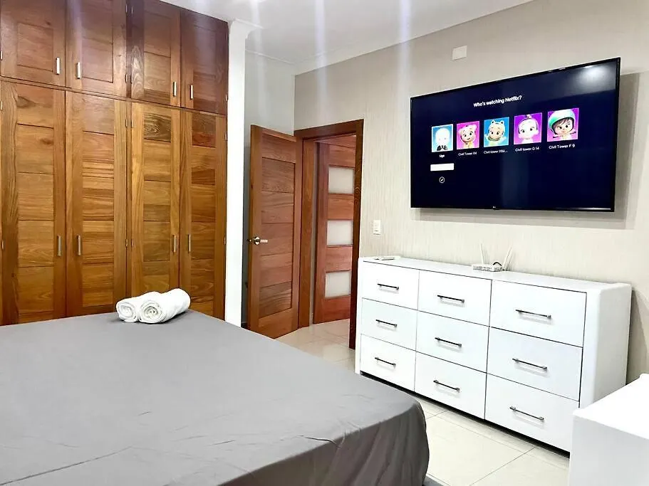 Suite Bolivar 3Bdr - Pool - Cine -Saune - Spa- A8 Santo Domingo Lägenhet